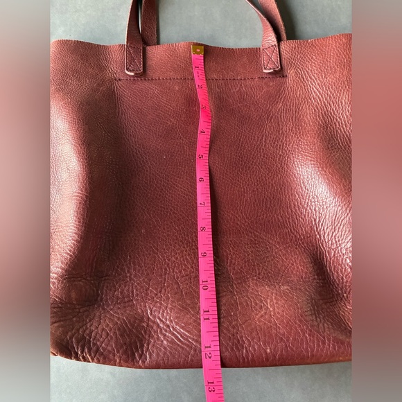 Madewell Medium Transport Tote Dark Cabernet - Picture 2 of 15
